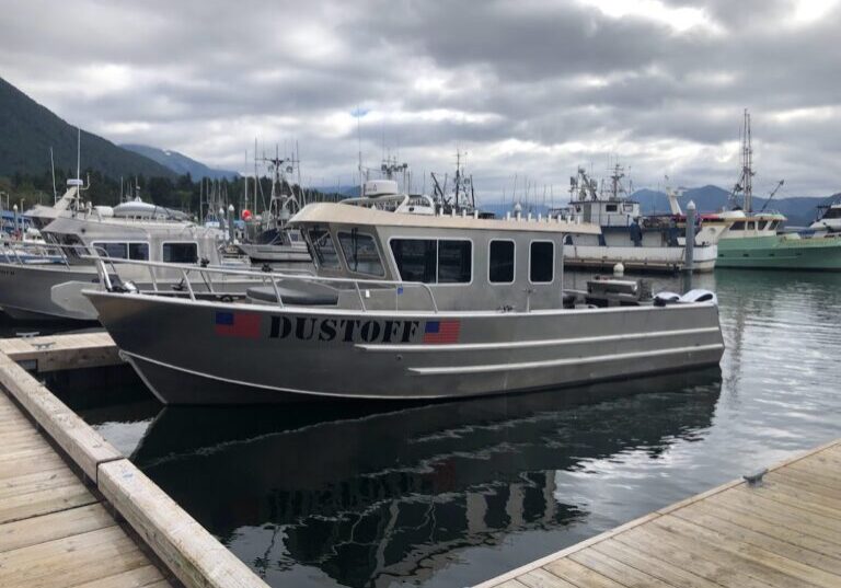 side profile at dock