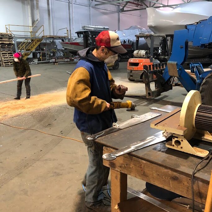stainless big door hinges